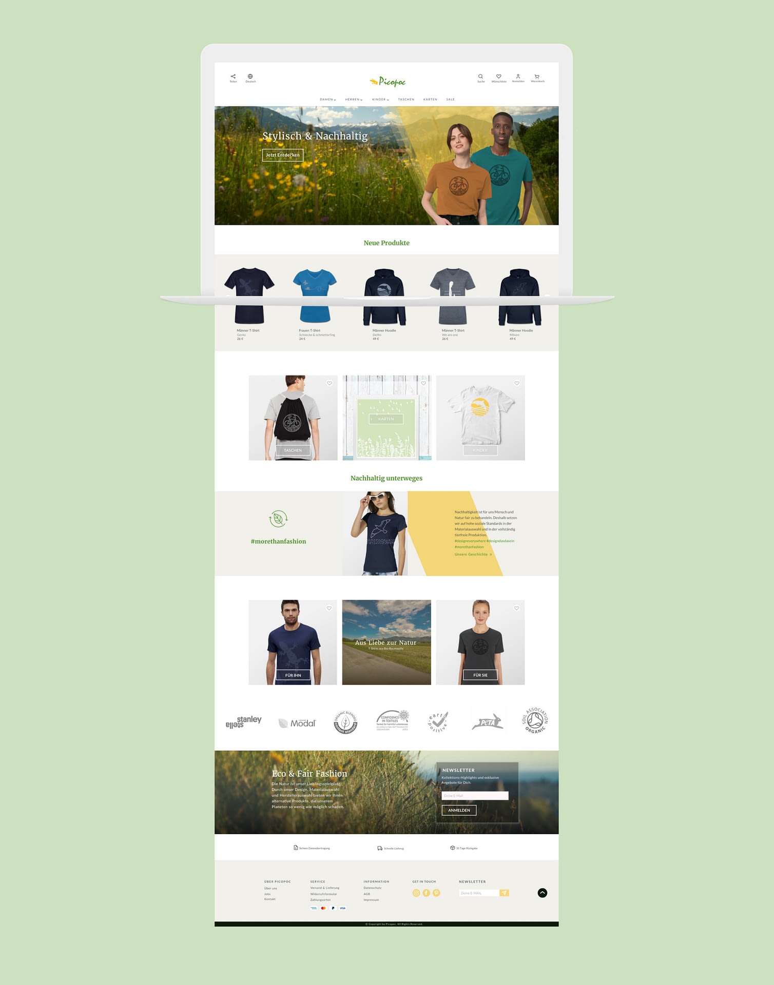 Picopoc Shop Redesign